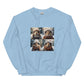 Winter animals crewneck