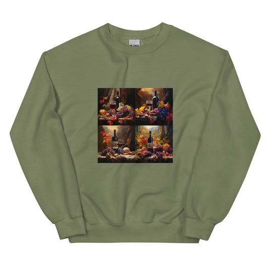 Wine crewneck