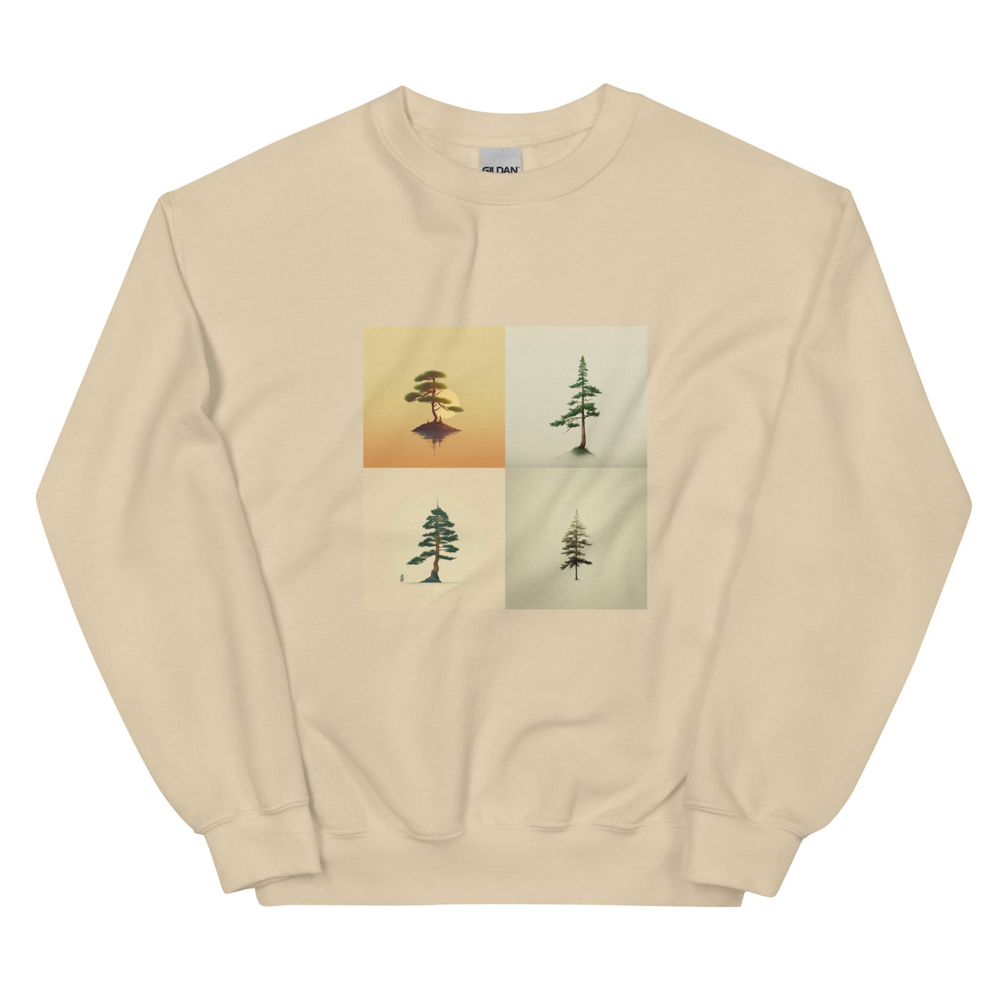 Tree crewneck