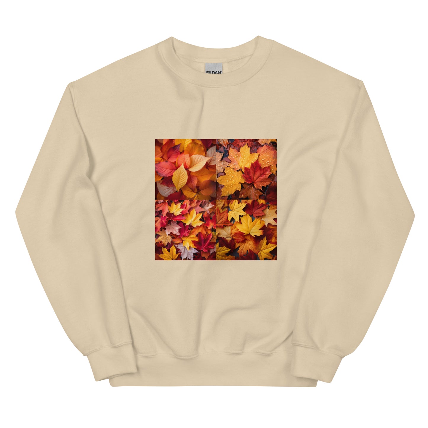 Fall leaves crewneck