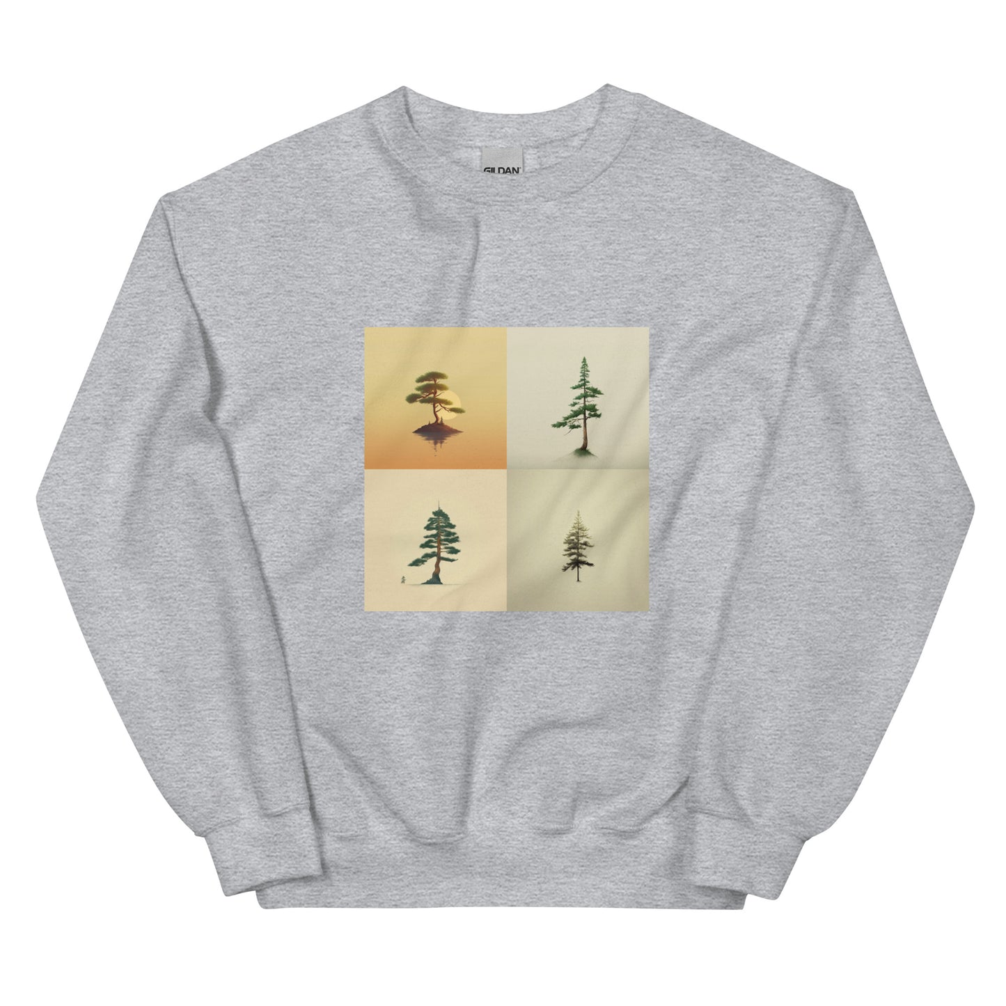 Tree crewneck