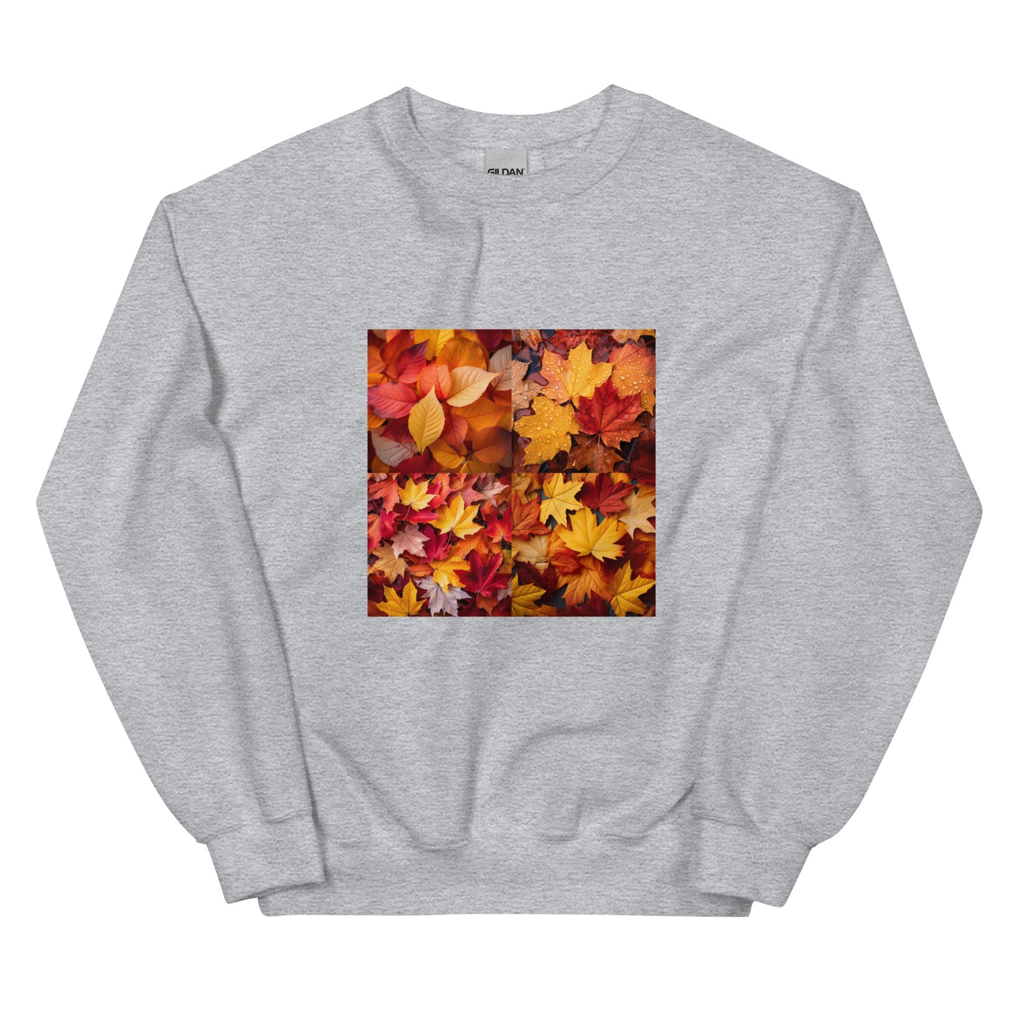 Fall leaves crewneck