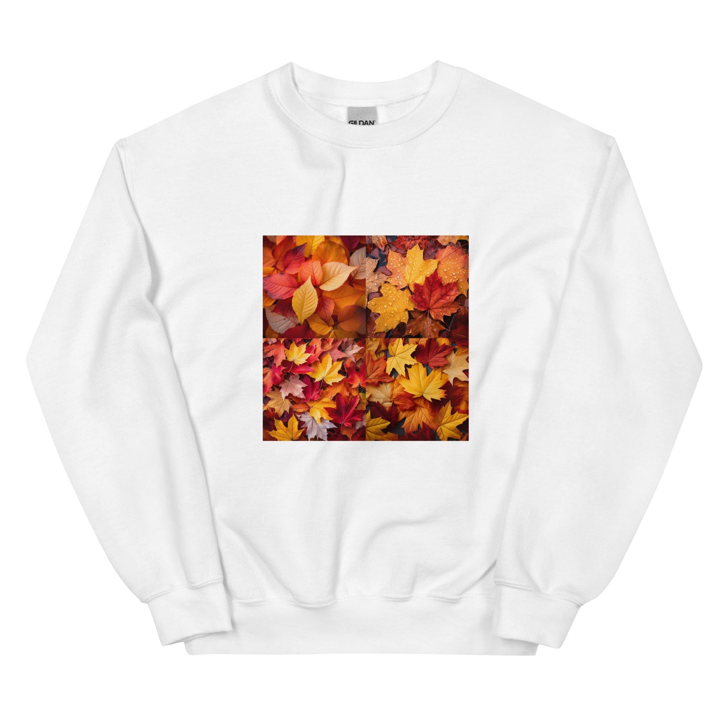 Fall leaves crewneck