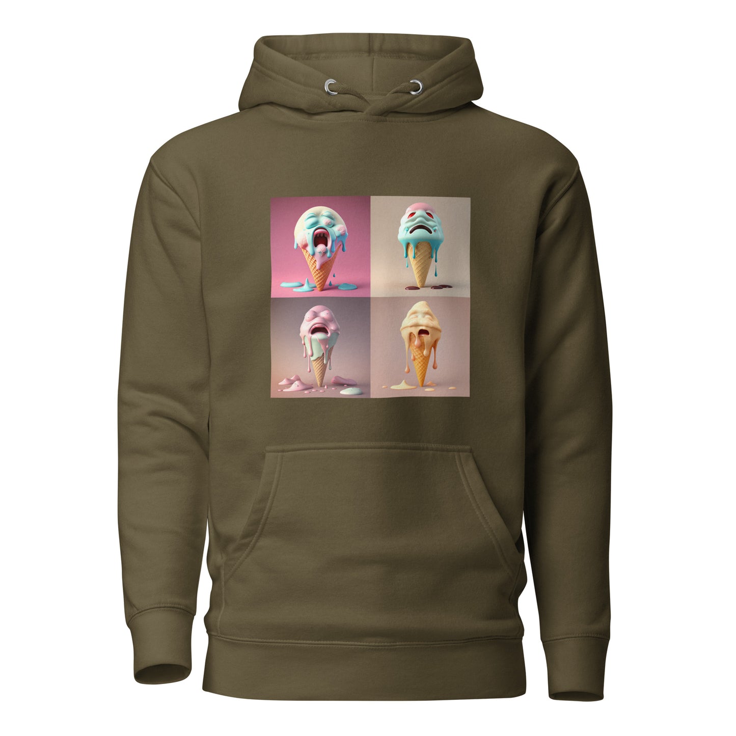 Melting icecream Hoodie